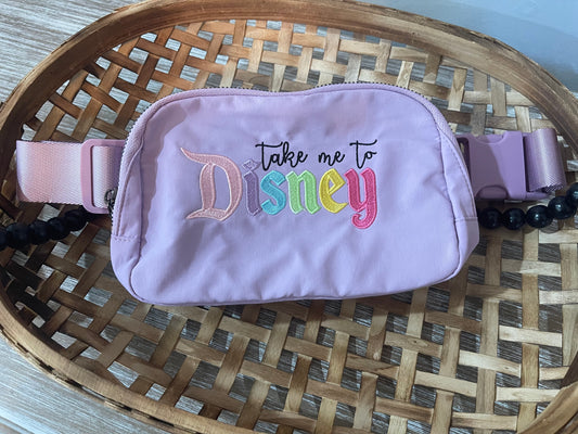 Take me to Disney Fanny pack